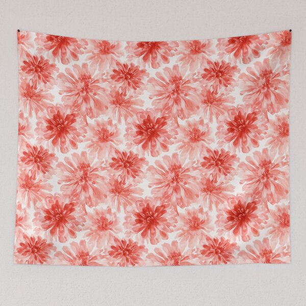 Item preview, Bold Zinnia Floral  - Retro Flower Floral - Wedding Gift Ideas designed and sold by RoyalStarsPatts.