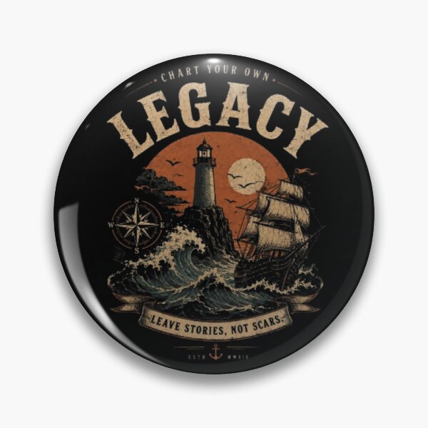 Item preview, Chart Your Own Legacy – Nautical Inspirational Artwork designed and sold by Dogandesighn.