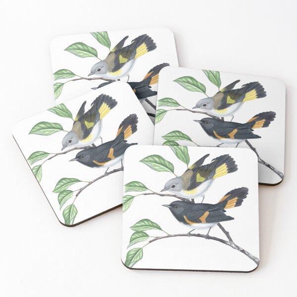 Item preview, American Redstart (Setophaga ruticilla) designed and sold by JadaFitch.
