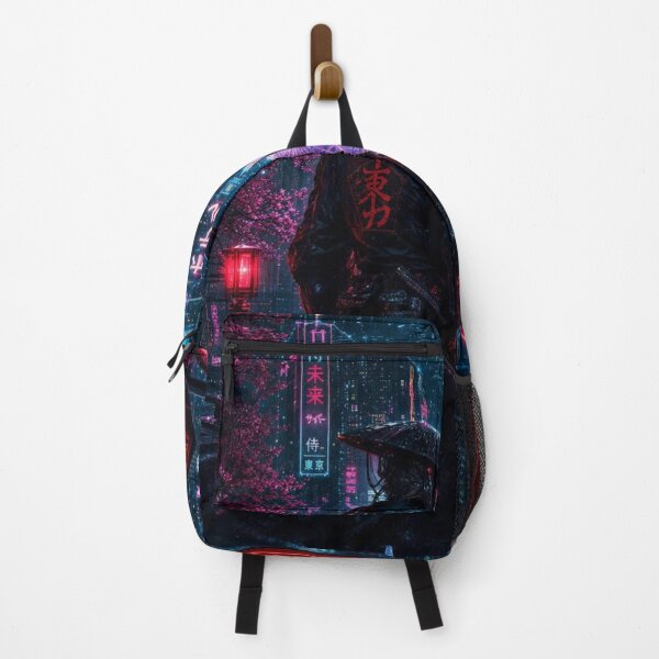 Item preview, Cyberpunk Tokyo Samurai – Neon Future Japan designed and sold by vekotpu.