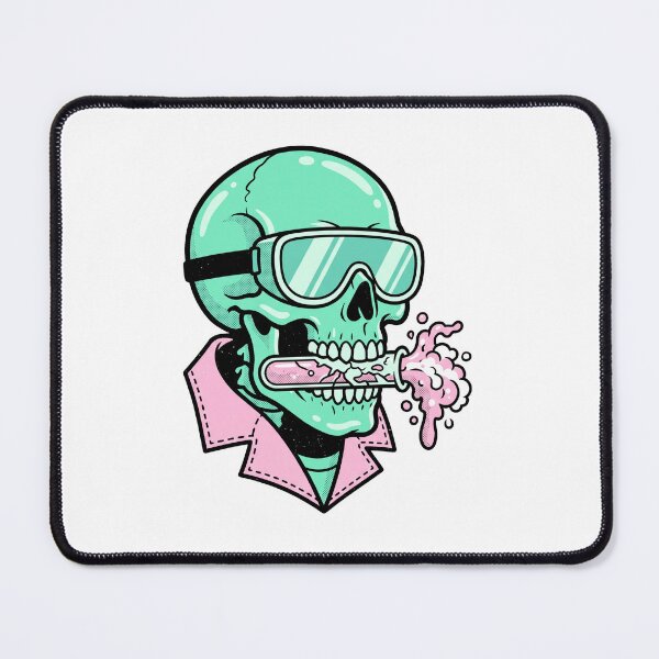 Item preview, Pastel Goth Chemist Skull Test Tube Lab Goggles Science Aesthetic designed and sold by mood-draftsman.