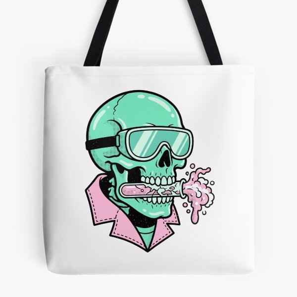 Item preview, Pastel Goth Chemist Skull Test Tube Lab Goggles Science Aesthetic designed and sold by mood-draftsman.