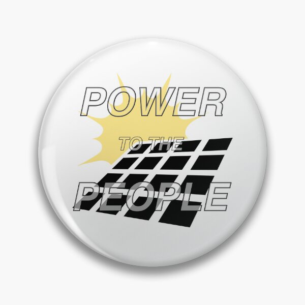 Item preview, Power to the People: Solar designed and sold by Lavender--Rain.
