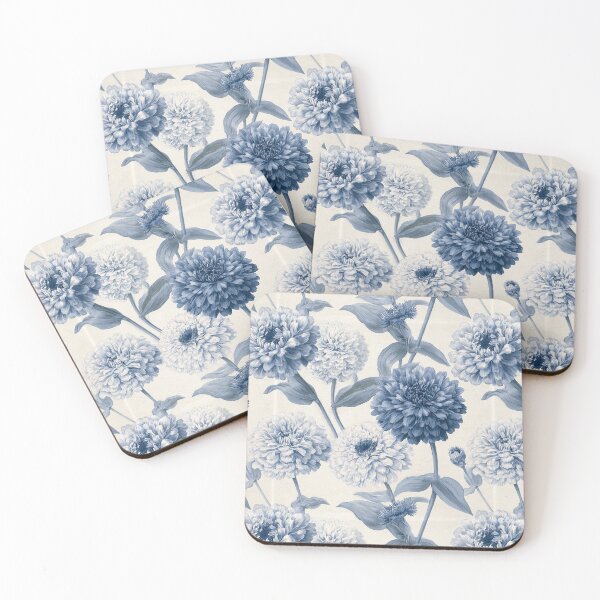 Item preview, Fresh Zinnia Floral - Flower Floral Pattern - Bridesmaid Gifts designed and sold by RoyalStarsPatts.
