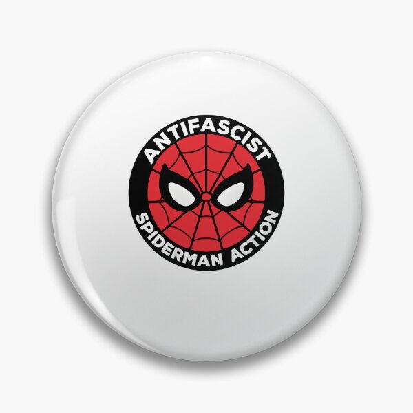 Item preview, Antifascist Spiderman Action Anti Fascist Spider Hero designed and sold by thefirstbroo.
