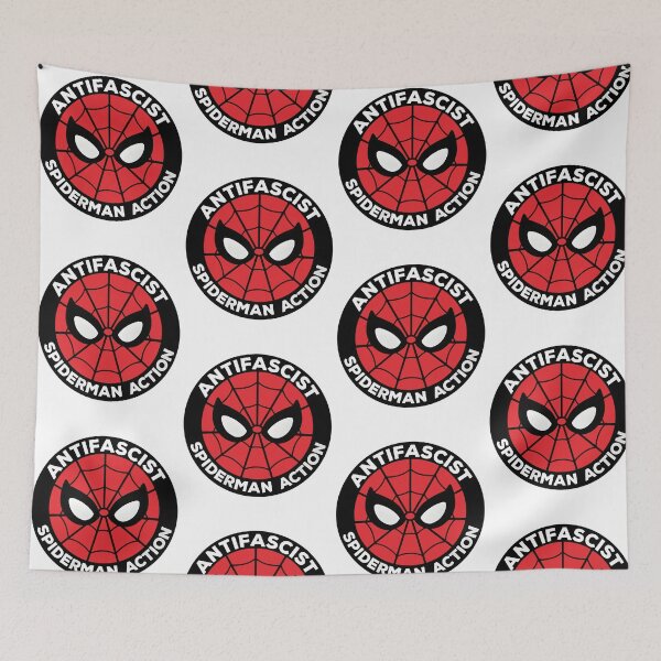 Item preview, Antifascist Spiderman Action Anti Fascist Spider Hero designed and sold by thefirstbroo.