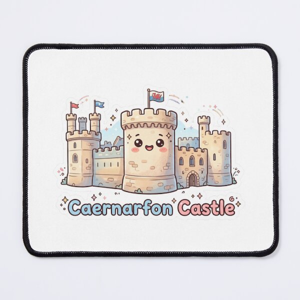 Item preview, Caernarfon Castle Wales designed and sold by Cerys-GS.