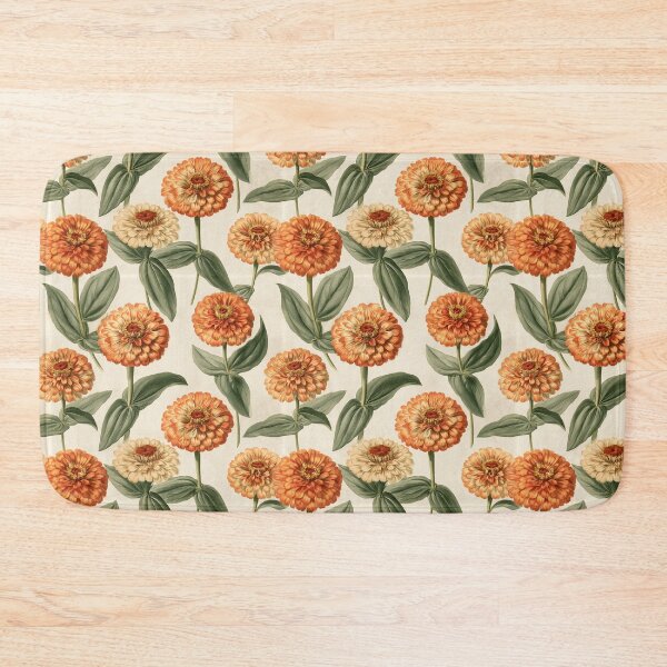 Item preview, Classic Zinnia Texture  - Retro Flower Floral - Anniversary Gift Ideas designed and sold by RoyalStarsPatts.