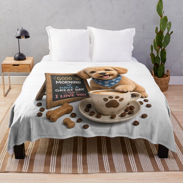 Item preview, Brewed With Paws: A Morning Full of Love and Cheer designed and sold by BlissBlvdShop.