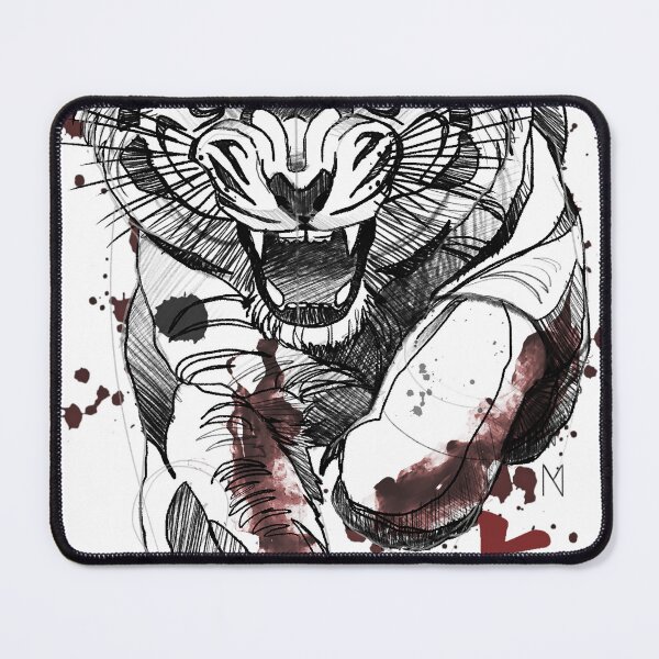 Item preview, Torá. *Tiger in japanese. Authorial art. No Ai. designed and sold by Inked T.