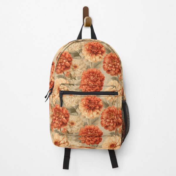 Item preview, Lush Zinnia Floral - Botanical Garden Pattern - Anniversary Gifts designed and sold by RoyalStarsPatts.