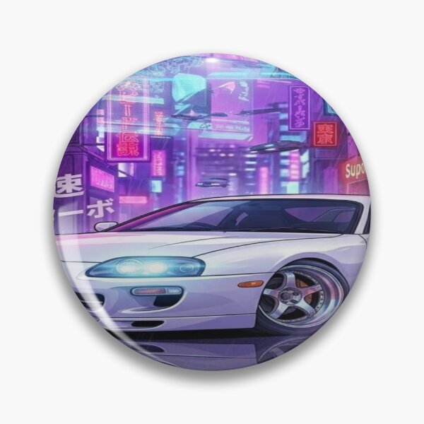 Item preview, Twin Turbo | Cyberpunk & Anime Illustration designed and sold by JMAVILA ART.