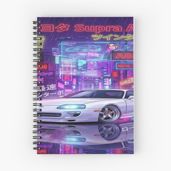 Item preview, Twin Turbo | Cyberpunk & Anime Illustration designed and sold by JMAVILA ART.