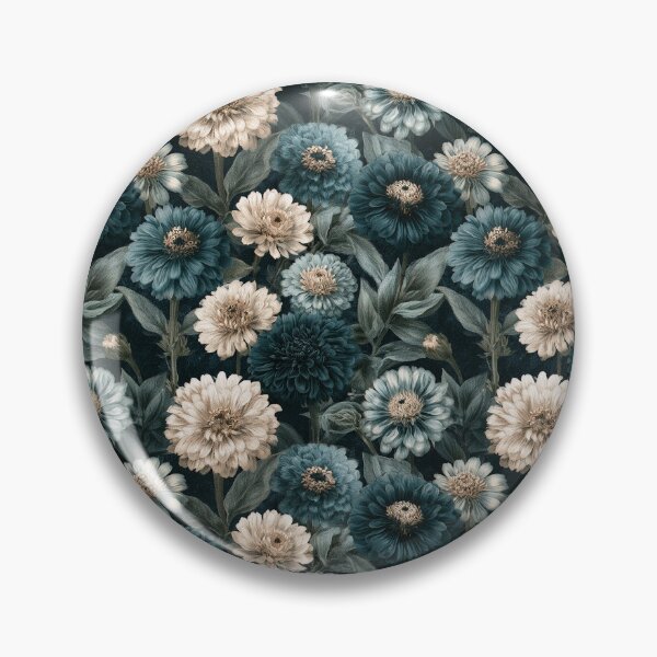 Item preview, Cute Zinnia Print  - Botanical Garden Pattern - Anniversary Gifts For Dad designed and sold by RoyalStarsPatts.