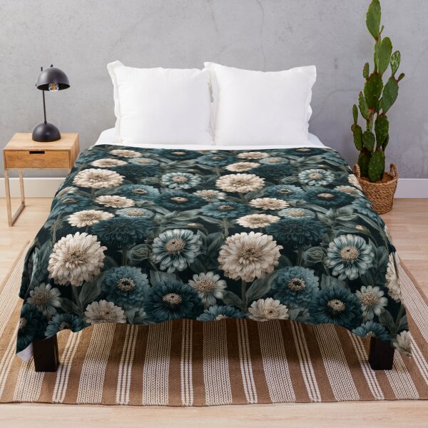 Item preview, Cute Zinnia Print - Botanical Garden Pattern - Anniversary Gifts For Dad designed and sold by RoyalStarsPatts.