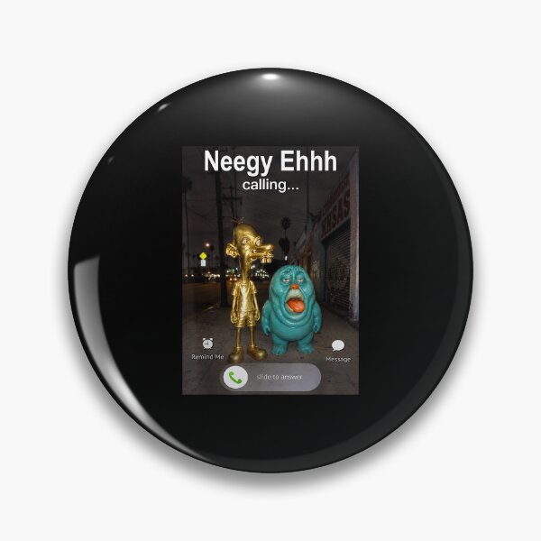 Item preview, Neegy Ehhh Calling Viral Brainrot Meme designed and sold by thefirstbroo.