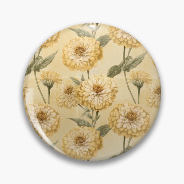 Item preview, Unique Zinnia Flower - Hawaiian Flower Pattern - Anniversary Gifts For Her designed and sold by RoyalStarsPatts.
