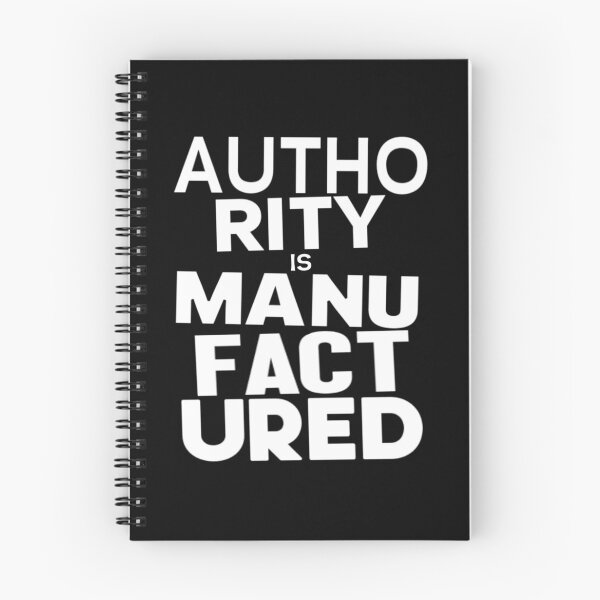 Item preview, Authority Is Manufactured designed and sold by weirdove.