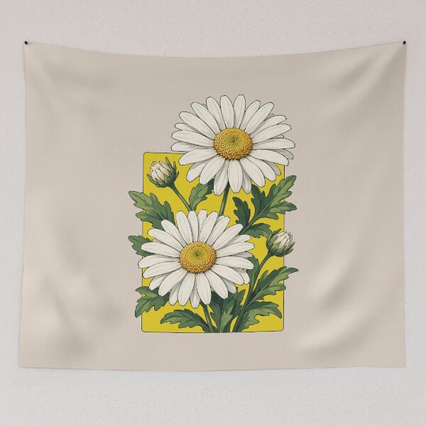 Item preview, White Daisy Flower designed and sold by tindian.