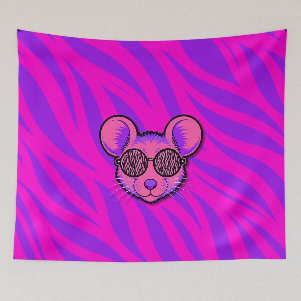 Item preview, Trippy Mouse - Psychedelic Animal Art designed and sold by YOFANTZ!.