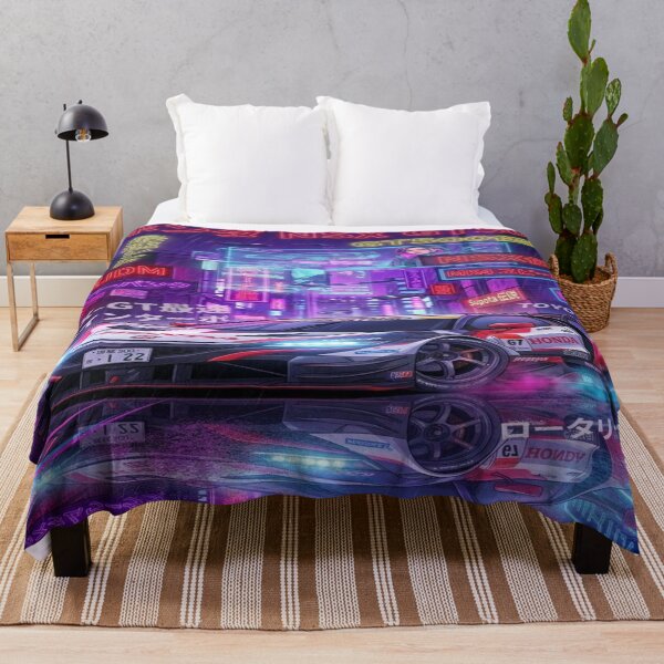 Item preview, Honda NSX GT500 Race Car | Cyberpunk & Anime JDM Illustration designed and sold by JMAVILA ART.