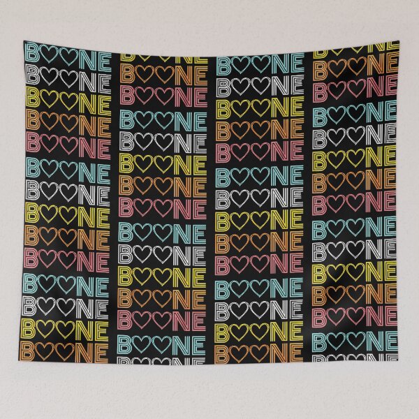 Item preview, Boone Colorful Heart Love Typography designed and sold by thefirstbroo.