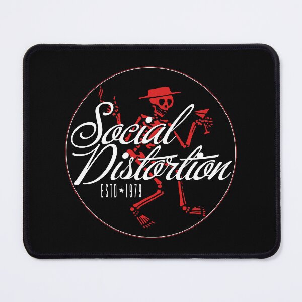 Item preview, social distortion circle skull designed and sold by mahfudwacana.