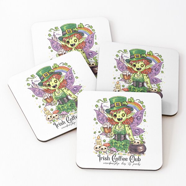 Item preview, Irish Coffee Club Fairy designed and sold by HRSCreates.