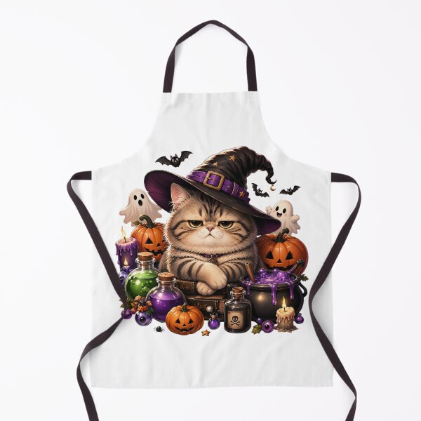 Item preview, Resting Witch Face Cat designed and sold by Moochie Studios.