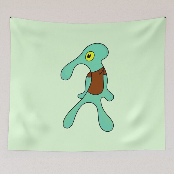 Item preview, Squidward Art, Squidward Painting designed and sold by DibujandoPorfa.