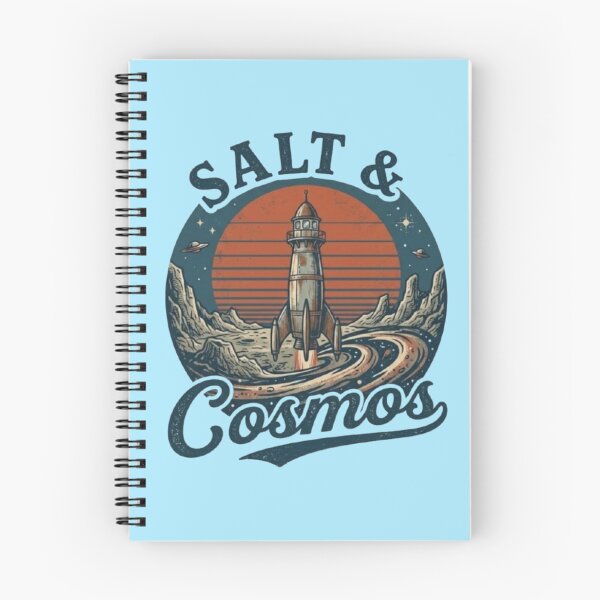 Item preview, Salt & Cosmos – Nautical Space Adventure Artwork designed and sold by Dogandesighn.