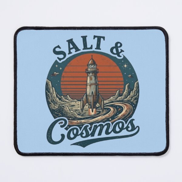 Item preview, Salt & Cosmos – Nautical Space Adventure Artwork designed and sold by Dogandesighn.