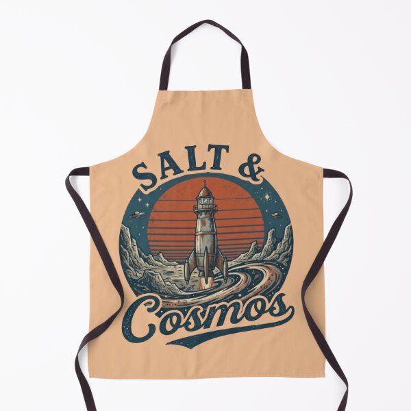 Item preview, Salt & Cosmos – Nautical Space Adventure Artwork designed and sold by Dogandesighn.