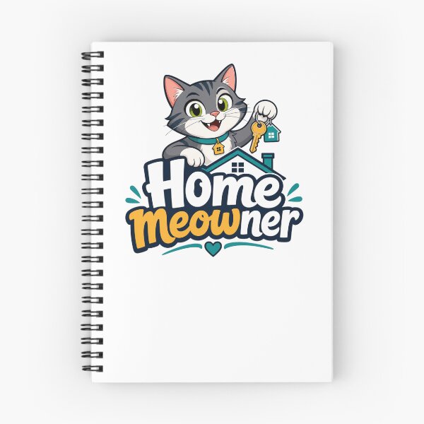 Item preview, Home MEOWner Tabby Cat Holding Keys designed and sold by BearLoveDesign.