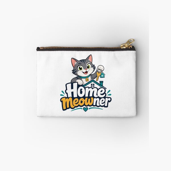 Item preview, Home MEOWner Tabby Cat Holding Keys designed and sold by BearLoveDesign.