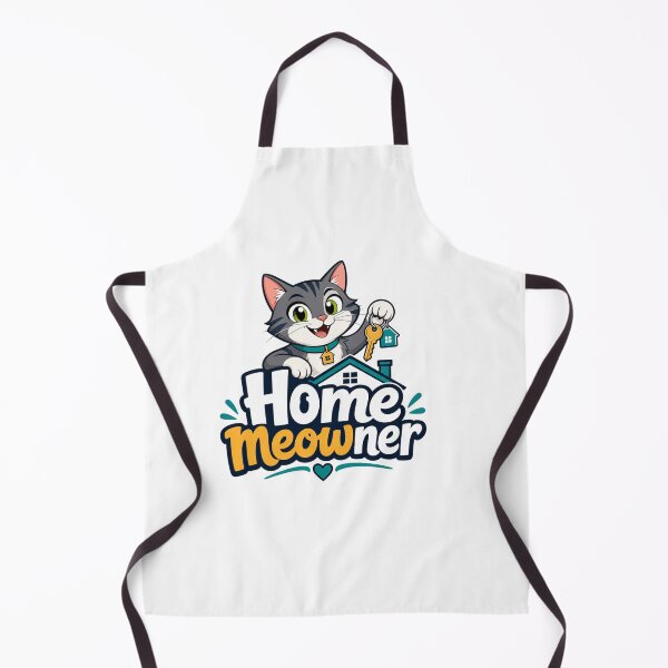 Item preview, Home MEOWner Tabby Cat Holding Keys designed and sold by BearLoveDesign.