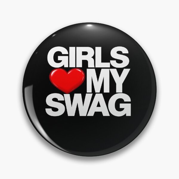 Item preview, Funny Girls Love My Swag Art designed and sold by elderberry.