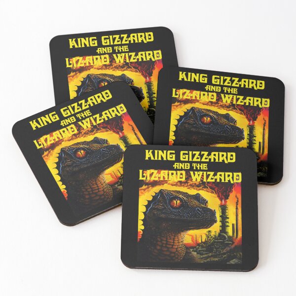 Item preview, Gizzard Band Albums Vintage King Wizard Lizard designed and sold by ArtShopNathani.