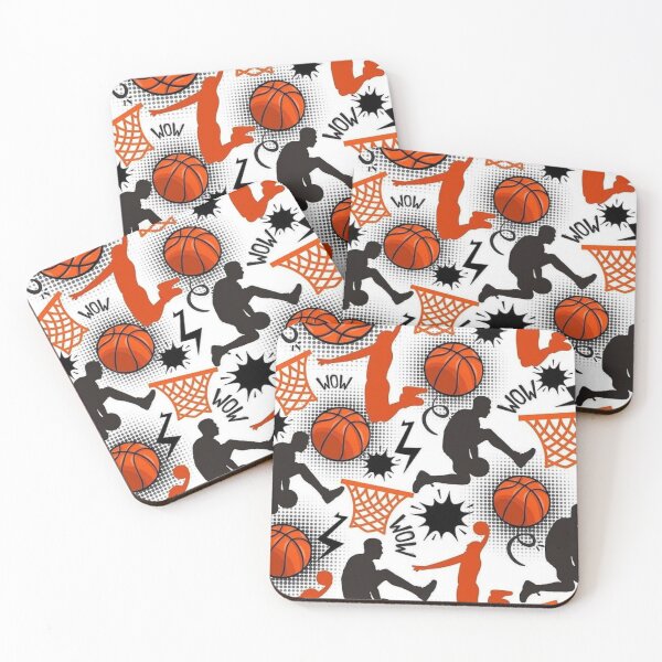 Item preview, Dynamic Basketball Slam Dunk Pattern designed and sold by DKSH1234.