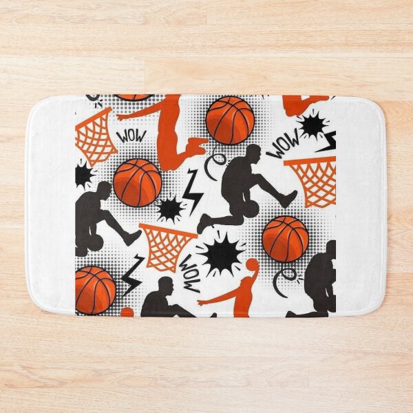 Item preview, Dynamic Basketball Slam Dunk Pattern designed and sold by DKSH1234.