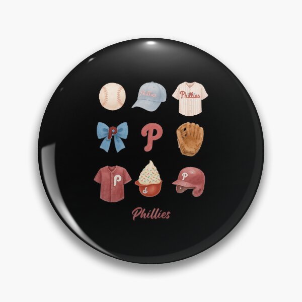 Item preview, Philadelphia Baseball Aesthetic Collage designed and sold by thefirstbroo.
