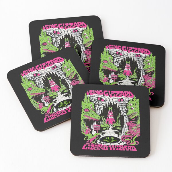Item preview, Lizard Wizard Vintage King Band Gizzard Albums designed and sold by ArtShopNathani.