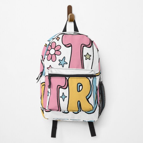 Item preview, Colorful Retro Flower Smiley Cute Pastel Aesthetic designed and sold by StickerNestYou.