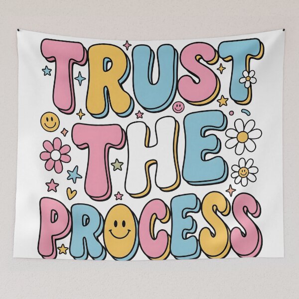 Item preview, Colorful Retro Flower Smiley Cute Pastel Aesthetic designed and sold by StickerNestYou.