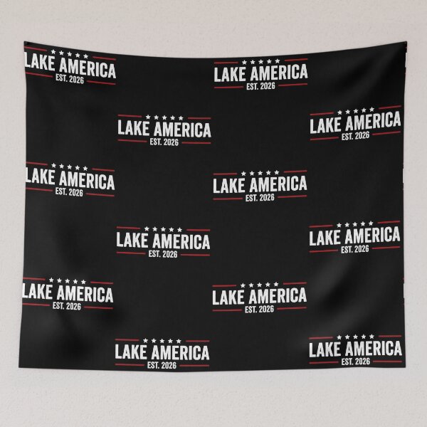 Item preview, Lake America Patriotic Est. 2026 Design designed and sold by camronrufuh.