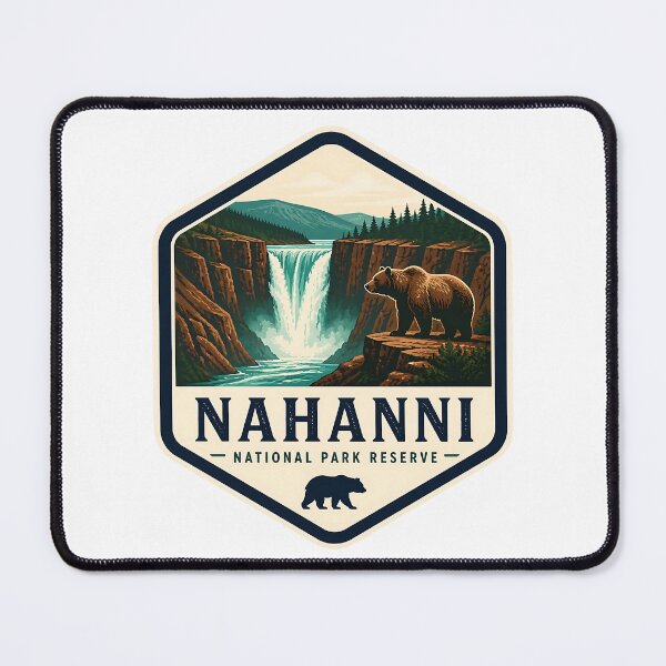 Item preview, Nahanni National Park Reserve Canada Vintage Travel designed and sold by TravelersGems.