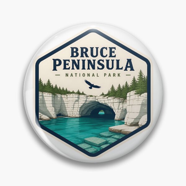 Item preview, Bruce Peninsula National Park Canada Vintage Travel designed and sold by TravelersGems.