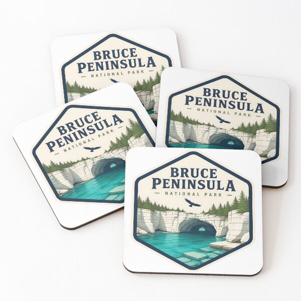 Item preview, Bruce Peninsula National Park Canada Vintage Travel designed and sold by TravelersGems.