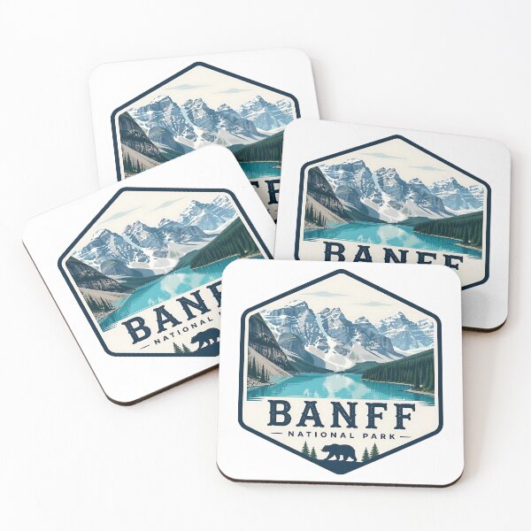 Item preview, Banff National Park Canada Vintage Travel designed and sold by TravelersGems.