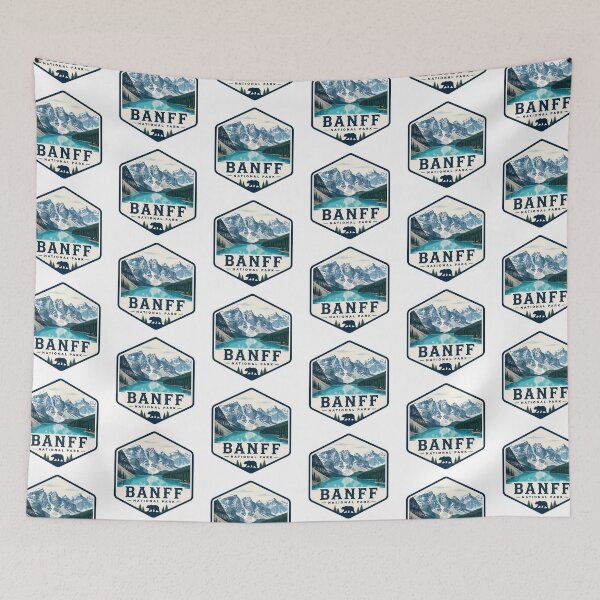 Item preview, Banff National Park Canada Vintage Travel designed and sold by TravelersGems.